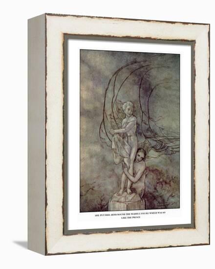 Andersen: Little Mermaid-Arthur Rackham-Framed Premier Image Canvas