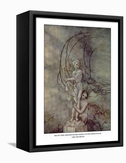 Andersen: Little Mermaid-Arthur Rackham-Framed Premier Image Canvas