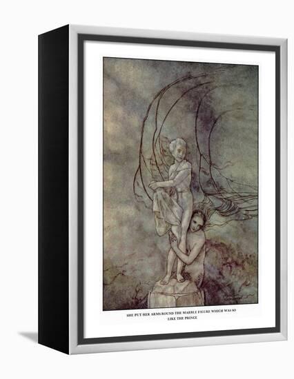 Andersen: Little Mermaid-Arthur Rackham-Framed Premier Image Canvas