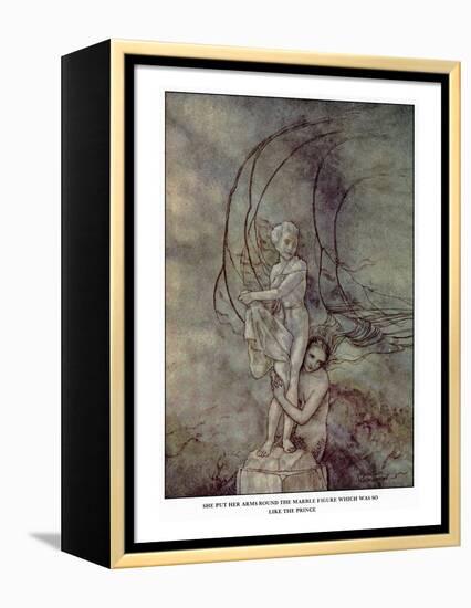 Andersen: Little Mermaid-Arthur Rackham-Framed Premier Image Canvas