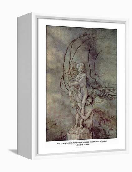 Andersen: Little Mermaid-Arthur Rackham-Framed Premier Image Canvas