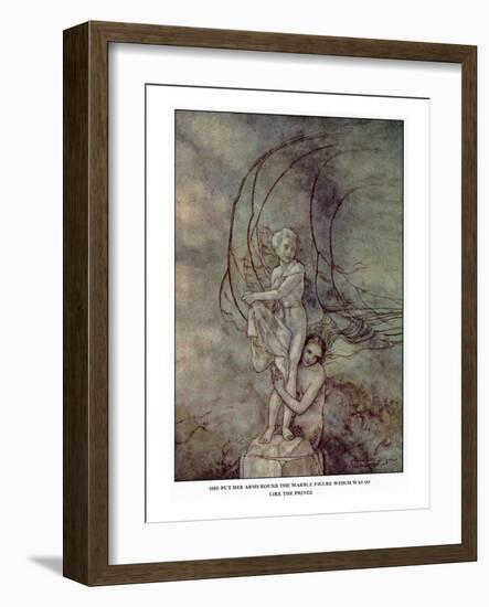 Andersen: Little Mermaid-Arthur Rackham-Framed Giclee Print