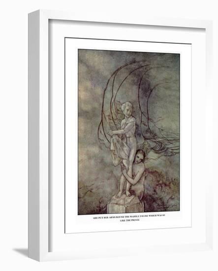 Andersen: Little Mermaid-Arthur Rackham-Framed Giclee Print