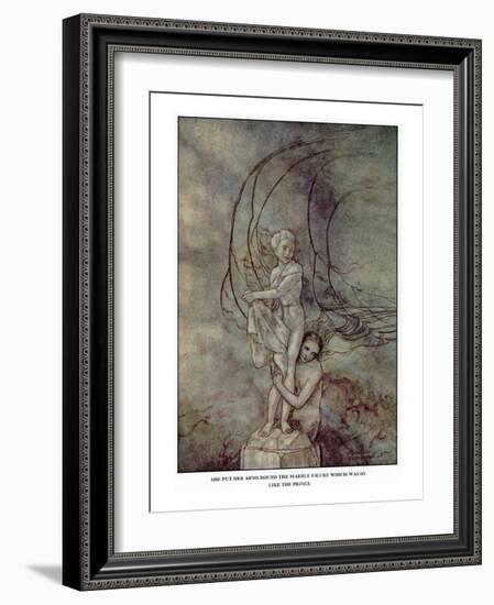 Andersen: Little Mermaid-Arthur Rackham-Framed Giclee Print