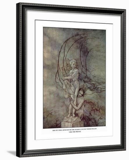 Andersen: Little Mermaid-Arthur Rackham-Framed Giclee Print