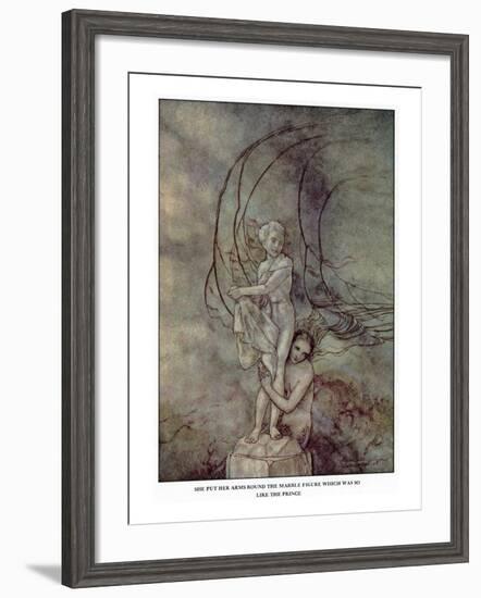 Andersen: Little Mermaid-Arthur Rackham-Framed Giclee Print