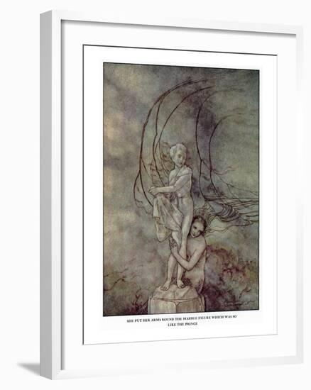 Andersen: Little Mermaid-Arthur Rackham-Framed Giclee Print