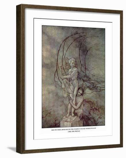 Andersen: Little Mermaid-Arthur Rackham-Framed Giclee Print