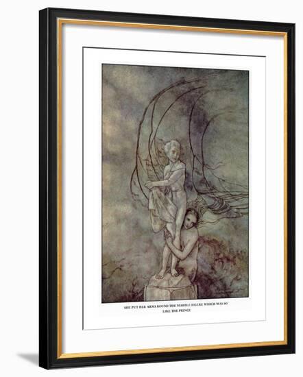 Andersen: Little Mermaid-Arthur Rackham-Framed Giclee Print