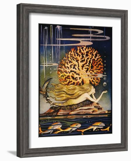 Andersen: Little Mermaid-Jennie Harbour-Framed Giclee Print