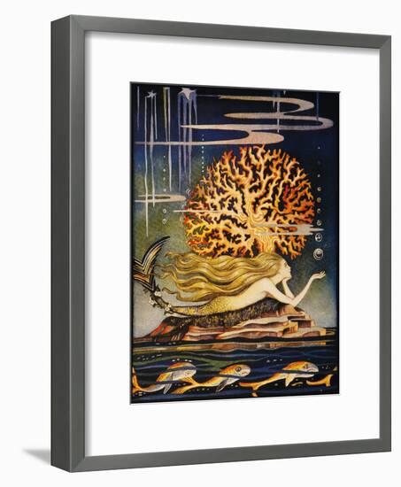 Andersen: Little Mermaid-Jennie Harbour-Framed Giclee Print