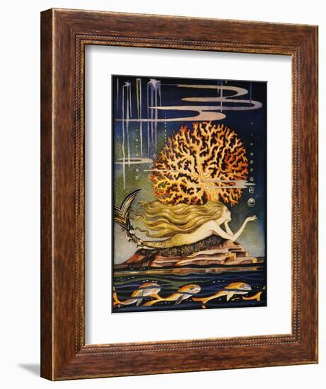 Andersen: Little Mermaid-Jennie Harbour-Framed Giclee Print