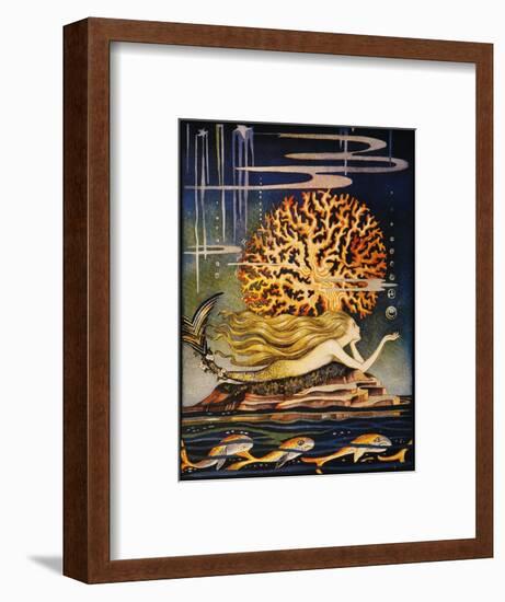 Andersen: Little Mermaid-Jennie Harbour-Framed Premium Giclee Print