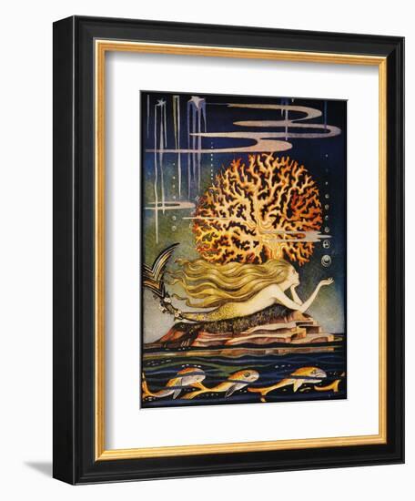 Andersen: Little Mermaid-Jennie Harbour-Framed Premium Giclee Print