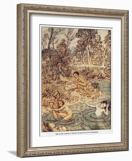 Andersen: Little Mermaid-Arthur Rackham-Framed Giclee Print