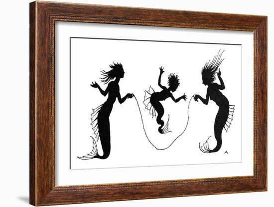 Andersen: Little Mermaid-Arthur Rackham-Framed Giclee Print