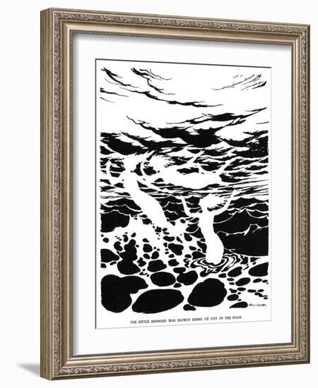 Andersen: Little Mermaid-Arthur Rackham-Framed Giclee Print