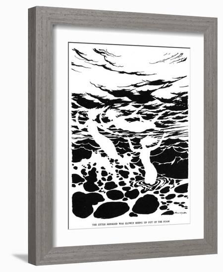 Andersen: Little Mermaid-Arthur Rackham-Framed Giclee Print