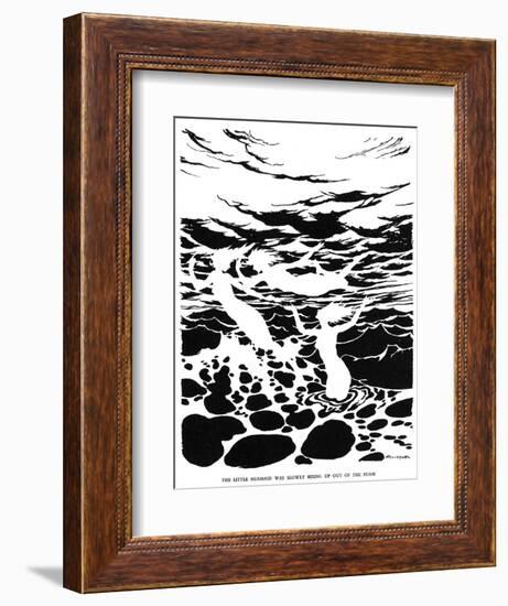 Andersen: Little Mermaid-Arthur Rackham-Framed Giclee Print