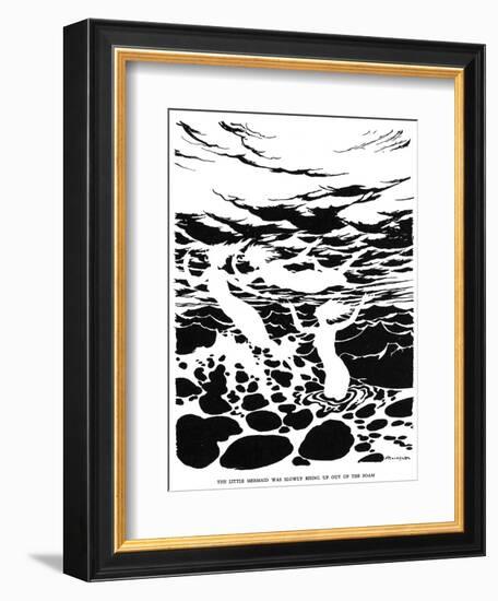 Andersen: Little Mermaid-Arthur Rackham-Framed Giclee Print