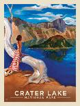 Crater Lake National Park: Crystal View-Anderson Design Group-Art Print