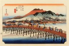 View from Satta Suruga-Ando Hiroshige-Art Print