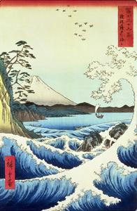 View from Satta Suruga Province by Ando Hiroshige