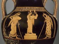 Attic White-Figure Amphora Depicting Amazons Preparing for Battle, circa 525-520 BC-Andokides-Giclee Print