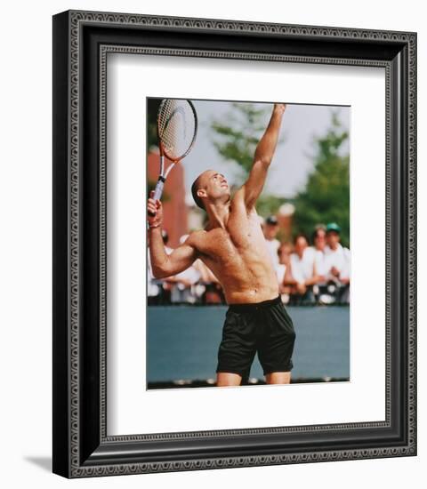 Andre Agassi--Framed Photo