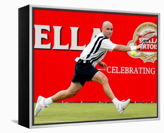 Andre Agassi-null-Framed Stretched Canvas