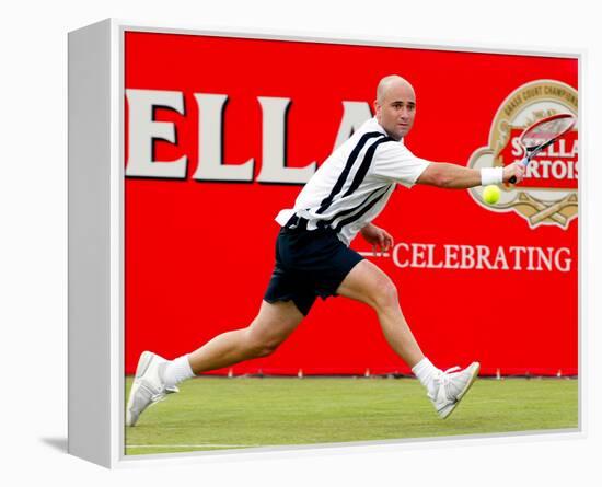 Andre Agassi-null-Framed Stretched Canvas