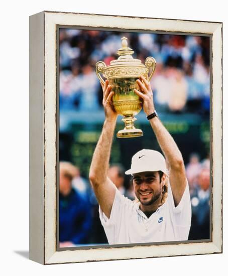 Andre Agassi-null-Framed Stretched Canvas