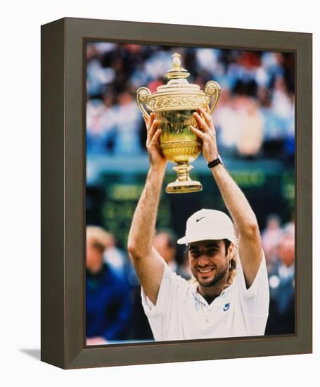 Andre Agassi-null-Framed Stretched Canvas