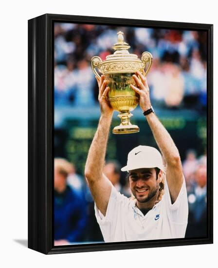 Andre Agassi-null-Framed Stretched Canvas