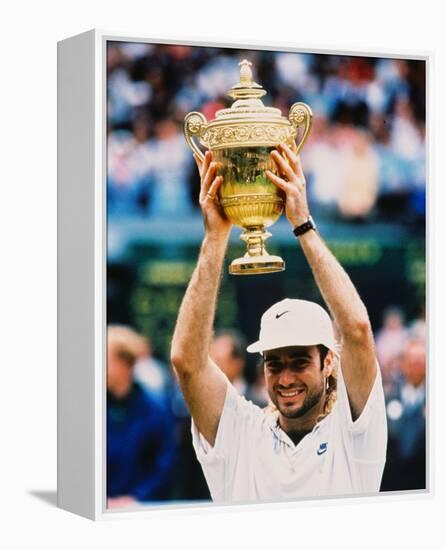 Andre Agassi-null-Framed Stretched Canvas