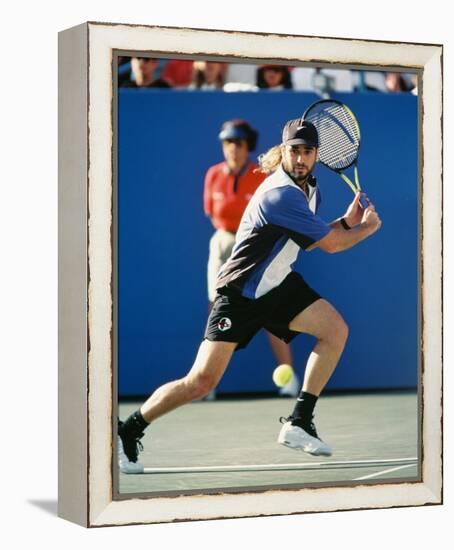 Andre Agassi-null-Framed Stretched Canvas