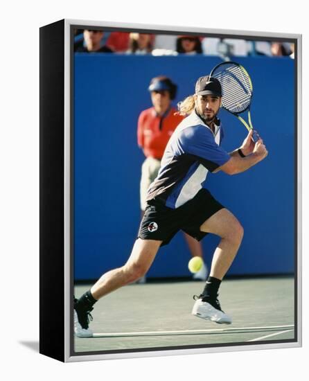 Andre Agassi-null-Framed Stretched Canvas