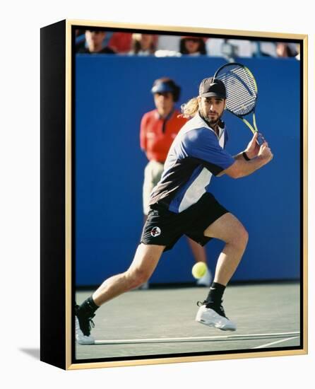 Andre Agassi-null-Framed Stretched Canvas