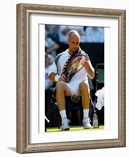 Andre Agassi-null-Framed Photo