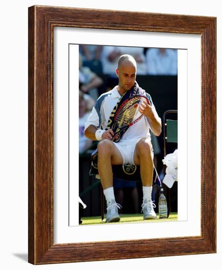 Andre Agassi-null-Framed Photo