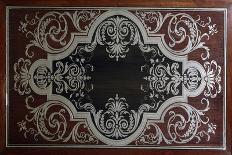 Marquetry Inlay on Ebony Cabinet Door-Andre-charles Boulle-Framed Giclee Print