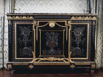Ebony Commode with Metal Inlays-Andre-charles Boulle-Giclee Print