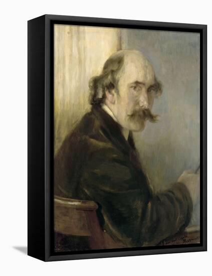 André-Charles Coppier (1867-1948), graveur et historien d'art-Albert Besnard-Framed Premier Image Canvas