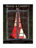 House & Garden Cover - September 1925-André E. Marty-Art Print