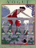 House & Garden Cover - July 1930-André E. Marty-Art Print