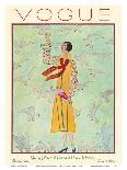 Vogue Cover - August 1925-André E. Marty-Framed Premium Giclee Print