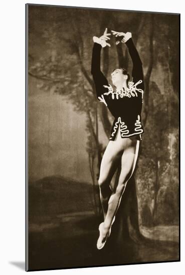 Andre Eglevsky in Swan Lake, from 'Grand Ballet De Monte-Carlo', 1949 (Photogravure)-French Photographer-Mounted Giclee Print