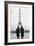 Andre-Francois Poncet walking towards the Eiffel Tower during Adenauer's first visit  Paris in 1951-Erich Lessing-Framed Photographic Print