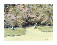 Stroll in the Park-Andre Gisson-Premium Giclee Print