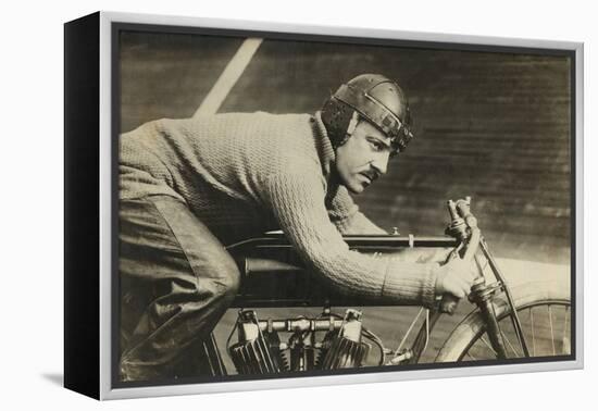 Andre Grapperon was a French Champion Motorcyclist in 1913-null-Framed Stretched Canvas